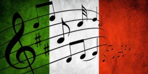la música de Italia