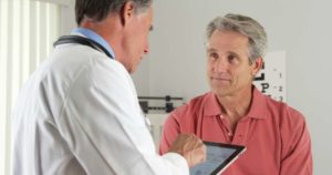 una consulta médica