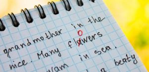 errores ortográficos