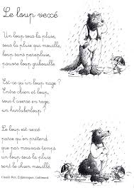 poemas para niños en francés