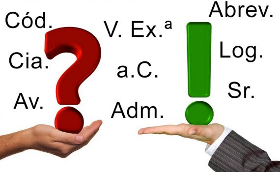 abreviaturas