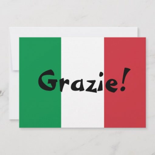 gratitud en italiano