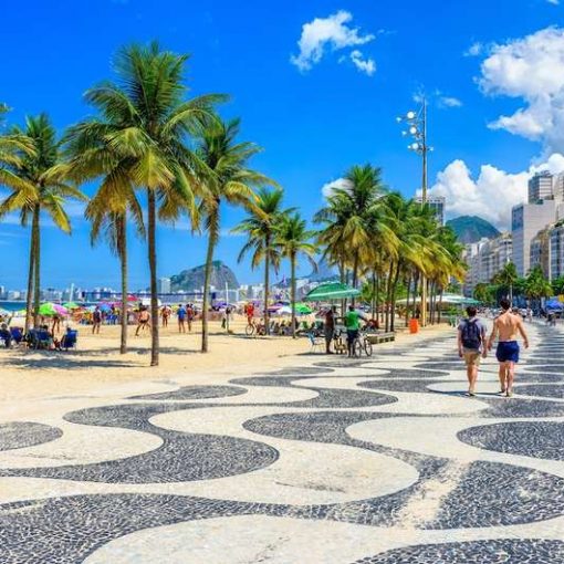 La playa de Copacabana